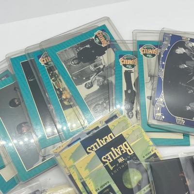 LOT 80: 1990s Beatles Trading Cards (Around 200)