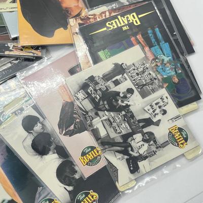 LOT 80: 1990s Beatles Trading Cards (Around 200)