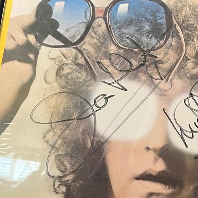 LOT 82B: Signed BOTH Ian Hunter & Mick Ronson “You’re Never Alone With a Schizophrenic”