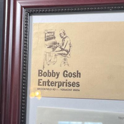 LOT 83B: Bobby Gosh Rare Sheet Music “You Made A Believer Out Of Me”