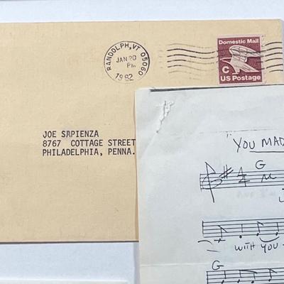 LOT 83B: Bobby Gosh Rare Sheet Music “You Made A Believer Out Of Me”