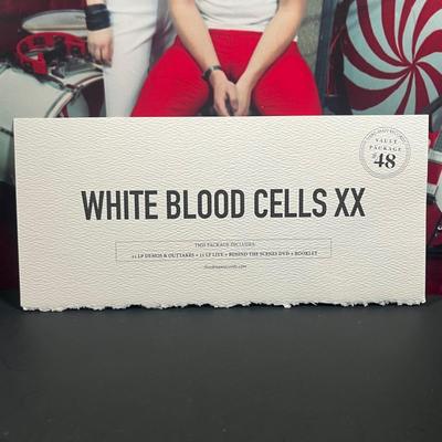LOT 84B: White Stripes “White Blood Cells” Album w/ Photobook and DVD Third Man Records #48