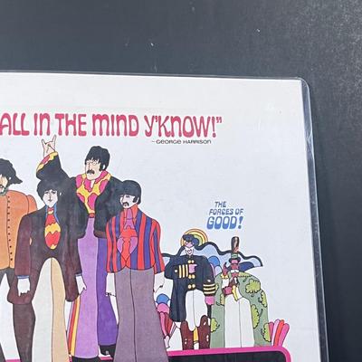 LOT 85B: Collection of Vintage Beatles Memorabilia - Hot Wheels, Poster, and more!