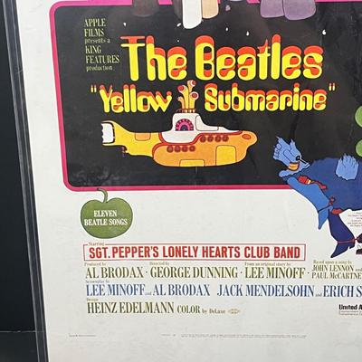 LOT 85B: Collection of Vintage Beatles Memorabilia - Hot Wheels, Poster, and more!