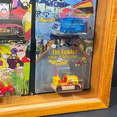 LOT 85B: Collection of Vintage Beatles Memorabilia - Hot Wheels, Poster, and more!