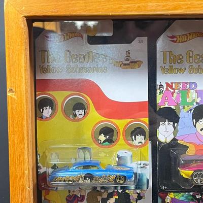 LOT 85B: Collection of Vintage Beatles Memorabilia - Hot Wheels, Poster, and more!