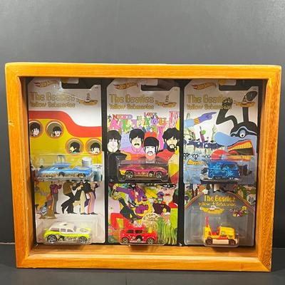 LOT 85B: Collection of Vintage Beatles Memorabilia - Hot Wheels, Poster, and more!