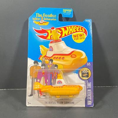 LOT 85B: Collection of Vintage Beatles Memorabilia - Hot Wheels, Poster, and more!