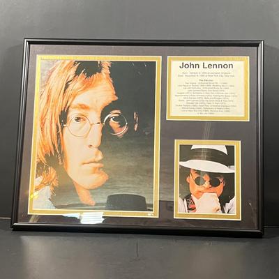 LOT 86B: John Lennon Memorabilia - Posters, Books, and more!