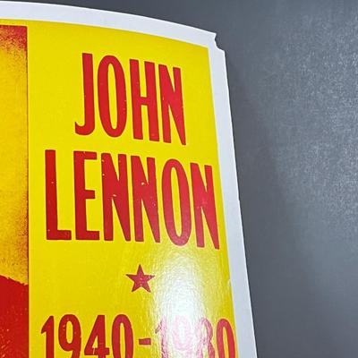 LOT 86B: John Lennon Memorabilia - Posters, Books, and more!
