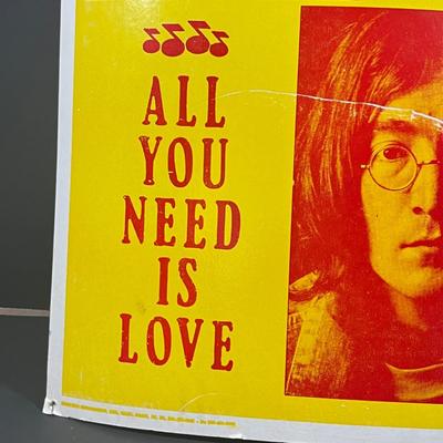 LOT 86B: John Lennon Memorabilia - Posters, Books, and more!