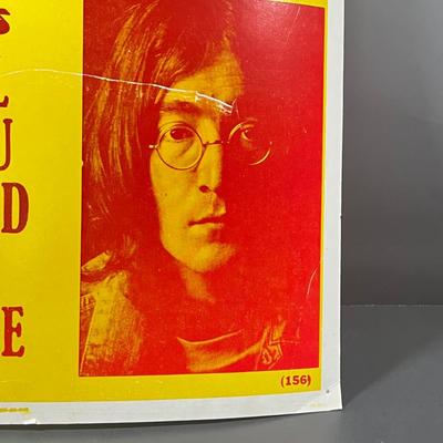 LOT 86B: John Lennon Memorabilia - Posters, Books, and more!