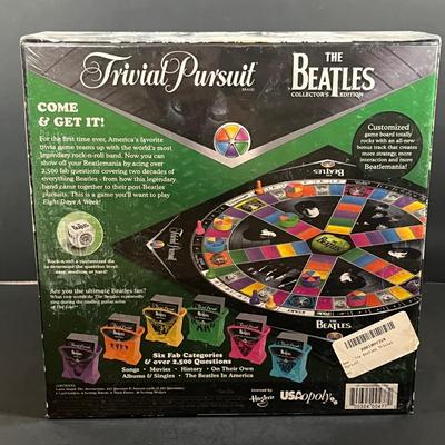 LOT 92B: Beatles Trivial Pursuit and Various Puzzles