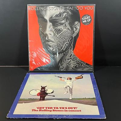 LOT 96B: The Rolling Stones Record Collection - Tattoo You, Some Girls, Exile on Main Street, and more!