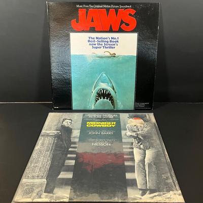 LOT 98B: Collection of Movie Soundtrack Records - Jaws, Halloween, Ghostbusters II, and more!