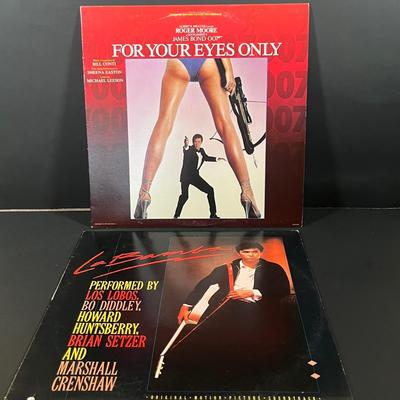 LOT 98B: Collection of Movie Soundtrack Records - Jaws, Halloween, Ghostbusters II, and more!