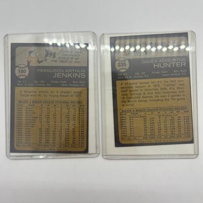 LOT 121: 1973 Topps Stars Baseball Cards - Mays, Reggie Jackson, Morgan, Bench, Gossage Rookie and More!