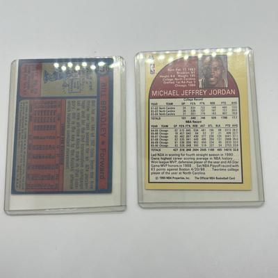 LOT 122: NBA Basketball Star Cards - 1970s - 90s Havlicek, Bradley, Jordan, Pippen, Shaq, Ewing, and more!