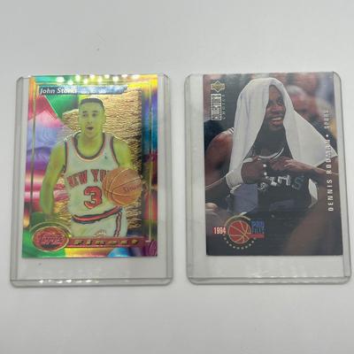 LOT 122: NBA Basketball Star Cards - 1970s - 90s Havlicek, Bradley, Jordan, Pippen, Shaq, Ewing, and more!