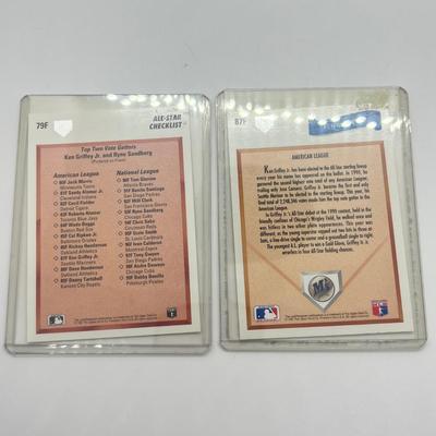 LOT 124: 10 Ken Griffey Cards - 1989 Donruss Rookie and more!