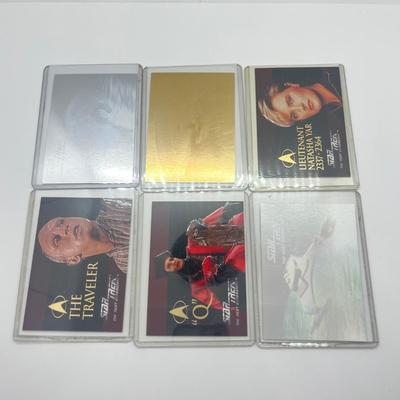 LOT 125: 90s StarTrek Trading Cards, Original Series, Movies, Next Generation, Deep Space Nine
