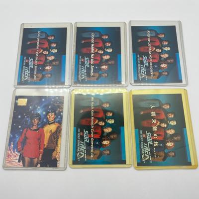 LOT 125: 90s StarTrek Trading Cards, Original Series, Movies, Next Generation, Deep Space Nine