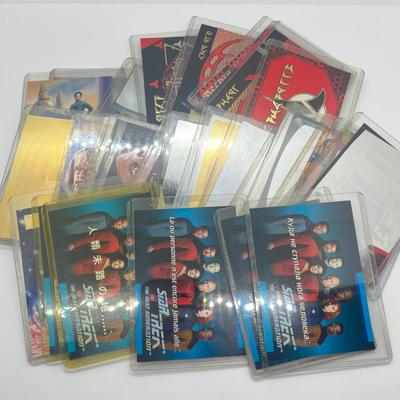 LOT 125: 90s StarTrek Trading Cards, Original Series, Movies, Next Generation, Deep Space Nine