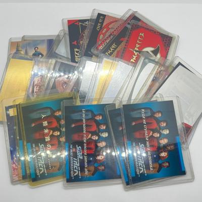 LOT 125: 90s StarTrek Trading Cards, Original Series, Movies, Next Generation, Deep Space Nine