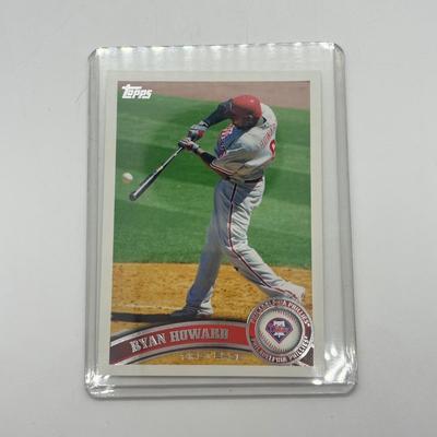 LOT 126: 2011 Topps Phillies Baseball Cards - Halladay, Lee, Oswalt, Rollins, Utley, Howard, and More!