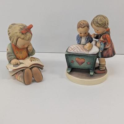 Hummel Figurine Bookworm & Blessed Event