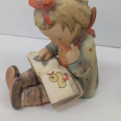 Hummel Figurine Bookworm & Blessed Event