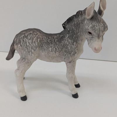Vintage Cybis Burro Fitzgerald Porcelain Donkey Foal Figurine