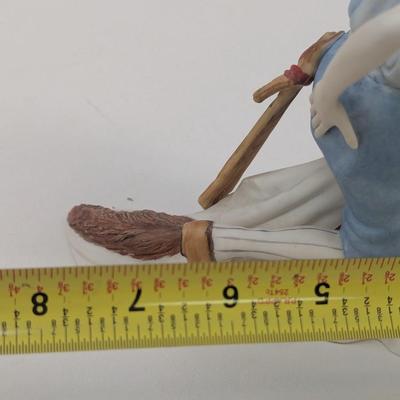 Vintage Cybis Porcelain Yankee Boy On Horse Figurine