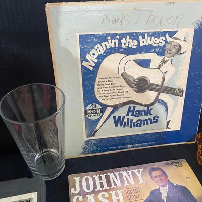 X34-Johnny Cash items plus extras