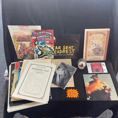 X36-Misc Music Related Lot