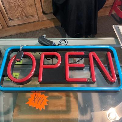 X49-Light up OPEN sign