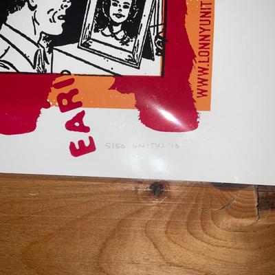 X53-Signed and Numbered Music Posters