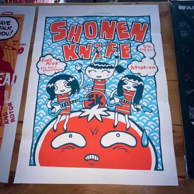 X53-Signed and Numbered Music Posters