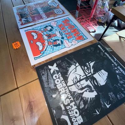 X53-Signed and Numbered Music Posters