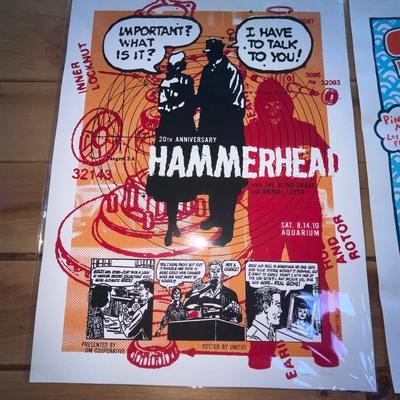 X53-Signed and Numbered Music Posters