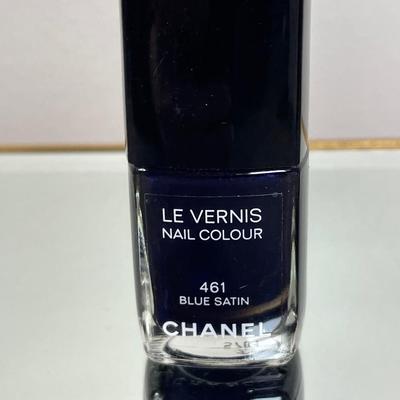 Chanel Blue Satin Nail Colour France