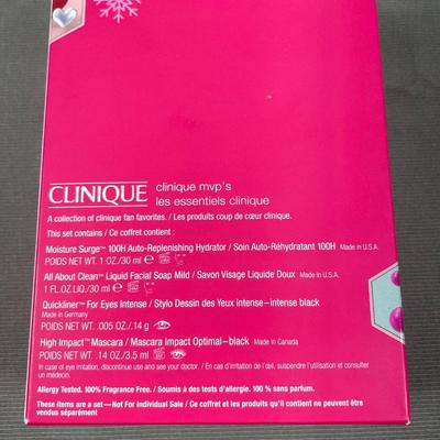 Clinique MVP 3 piece set New!