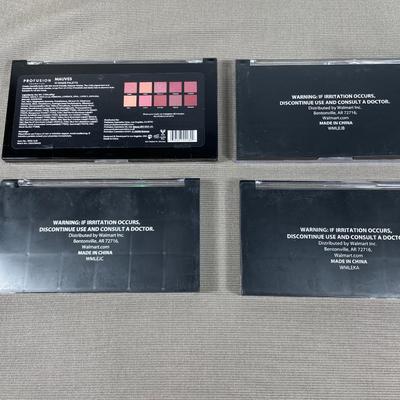 4 Large Eyeshadow Palettes New!
