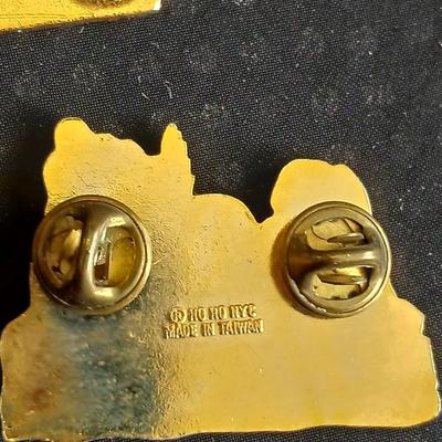 Collection of Lions club pins - award pins - hat / vest pins Fort Collins - Grover - Eaton