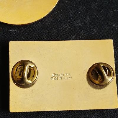 Collection of Lions club pins - award pins - hat / vest pins Fort Collins - Grover - Eaton