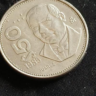 Collection of 70's and 1985 Mexico Peso coins