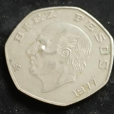 Collection of 70's and 1985 Mexico Peso coins