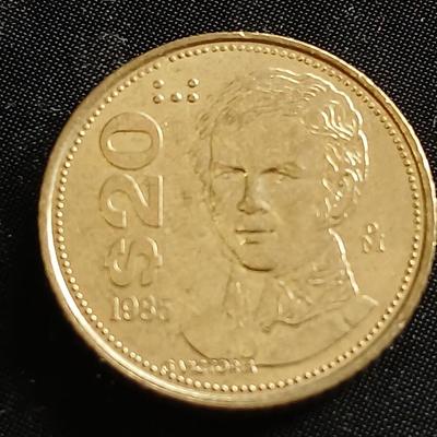 Collection of 70's and 1985 Mexico Peso coins