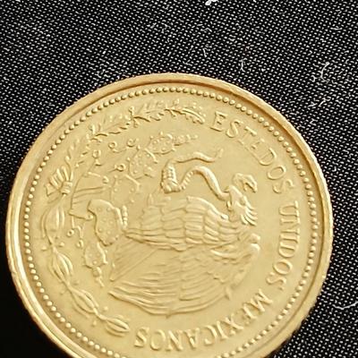 Collection of 70's and 1985 Mexico Peso coins
