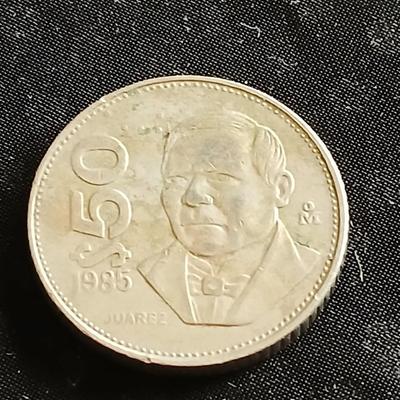 Collection of 70's and 1985 Mexico Peso coins